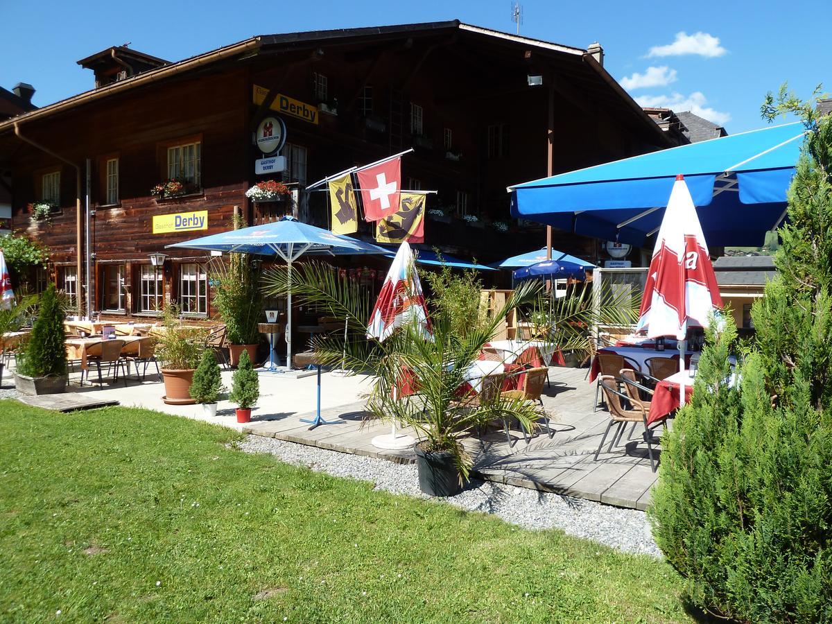 Gasthof Derby Hotel Zweisimmen Luaran gambar